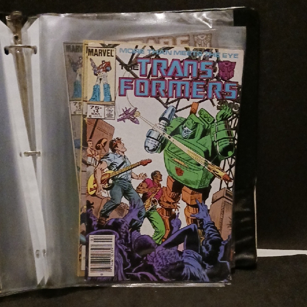 Transformer comic book